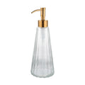 Longan Wholesale Top Dispenser Soap Boston Round Glass Bottle Soap Pump Soap Dispenser Bottle With Pump