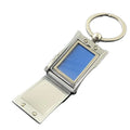 2022 New Year Gifts Transparent Blank Keyring Custom Printing Acrylic or PS Material Photo Frame Keychain Blank Acrylic Keyring