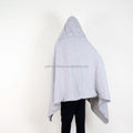 EMF SHIELDING  RF Shielding Wrap Anti-Radiation Large Wearable Blanket With Buttons and Removable Hoodie Hat