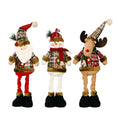 Hot Sale Retractable Retro Snowman Dolls Christmas Toys for Kids 2022