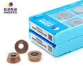 HADSTO RPMT1204MO-FM-HS5120 Round Milling Tool Carbide Milling Cutter Cnc Milling Inserts Blade for High Hardness Steel Parts