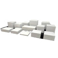 White Acrylic Free-Standing Square Cube Display Box Polished for Buffet Riser Party Wedding Table Treats Jewelry Holder