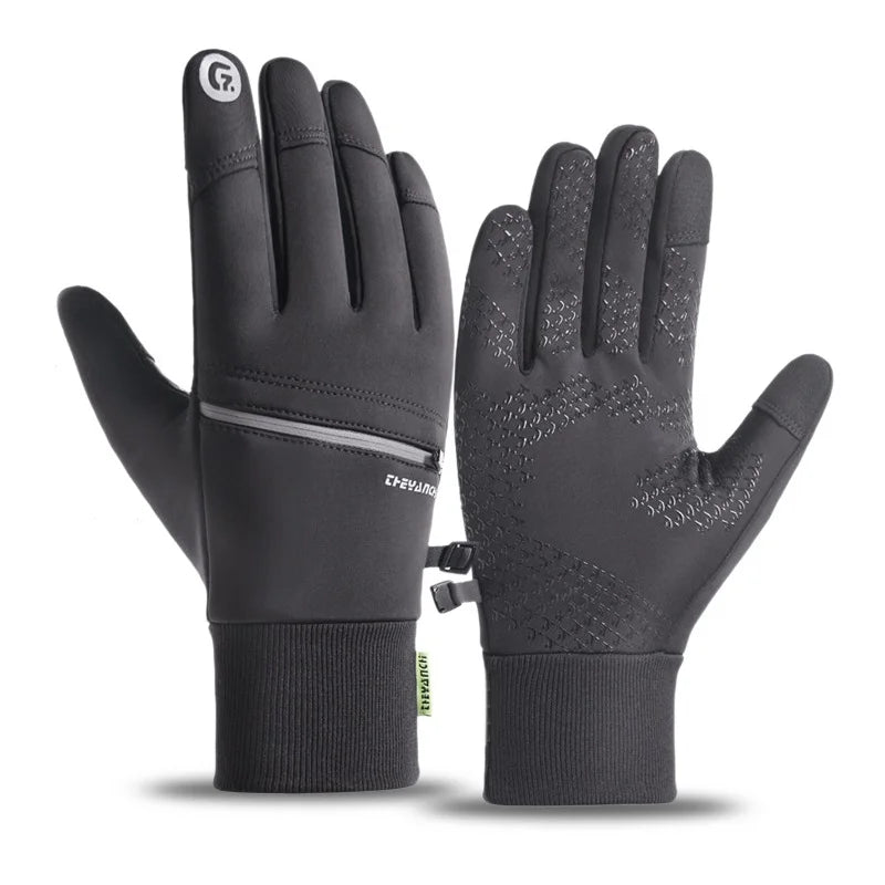 Waterproof Ati-slip Thermal Warm Gloves Touch Screen Gloves Daily Activities Winter Gloves