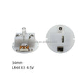 Colorful Night Light Luminous Min 34 MM Round Battery Holder Battery I Led Flashing Electronic Light Accessories Toy Parts