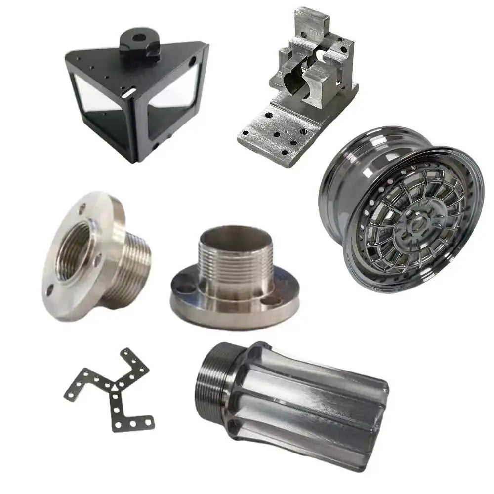 Factory Custom Motor Cover CNC Machining Oxidation Aluminum Die Casting Parts
