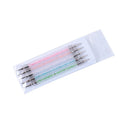 Tamax NAB013 5Pcs Double Head Nail Art Dotting Pen UV Gel Painting Acrylic Handle Rhinestones Picker Manicure Tools Kit
