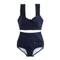 OUTPACE Women's Push up 2-Piece Bikini Set with Crystal Jewelry Print Spandex/Polyester Material