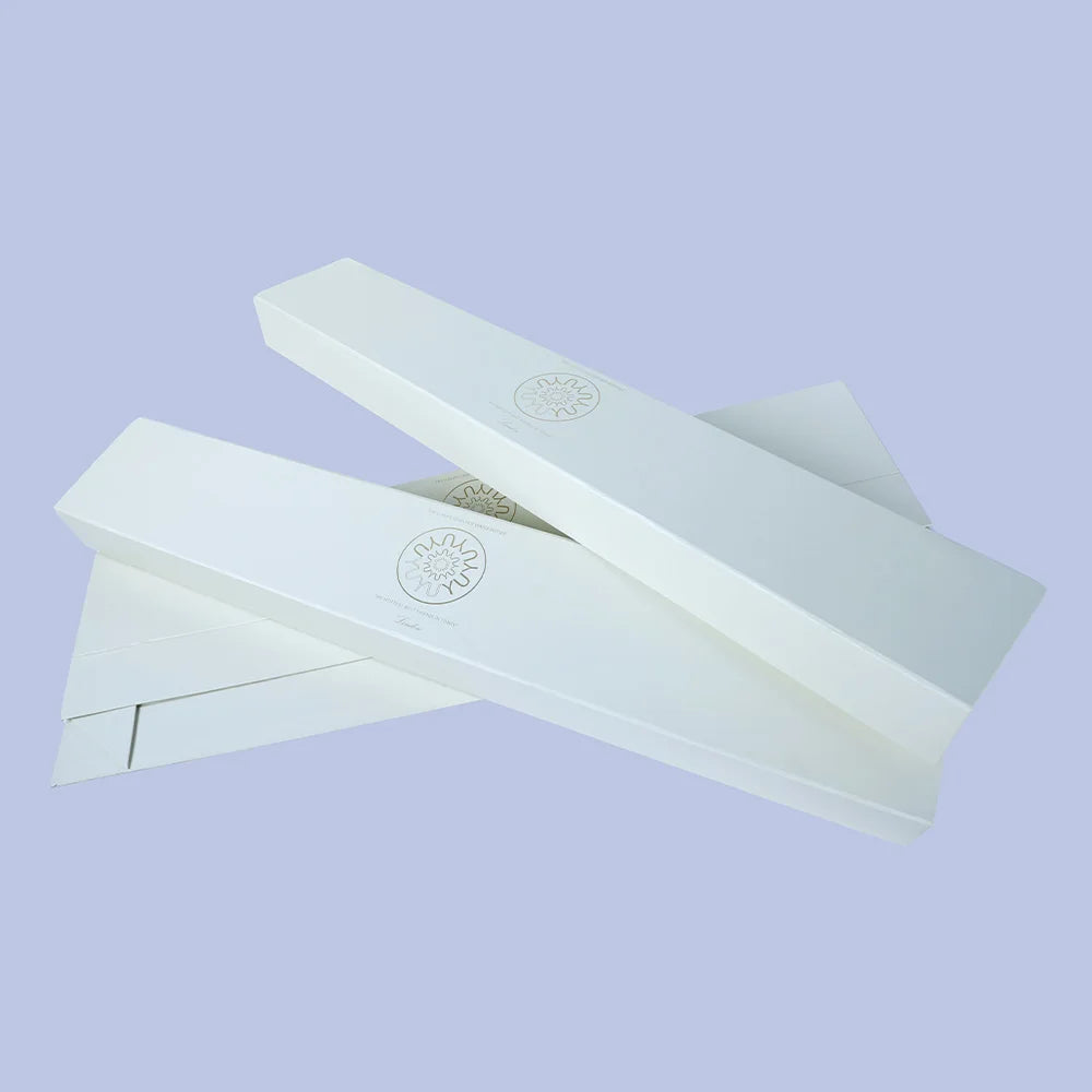 Fashion Long Magnetic Rigid Gift Box with Custom Logo Recycled Materials Matt Lamination-Best Welcome Packaging Folding Box
