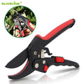 SUNSHINE 8in SK5 Blade Handle  Pruner Garden Clippers Ratchet Pruning Shears
