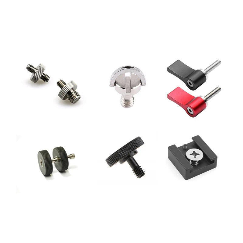 Camera Monitoring Mounting Custom Camera Thumb Screws for Camera Accessories