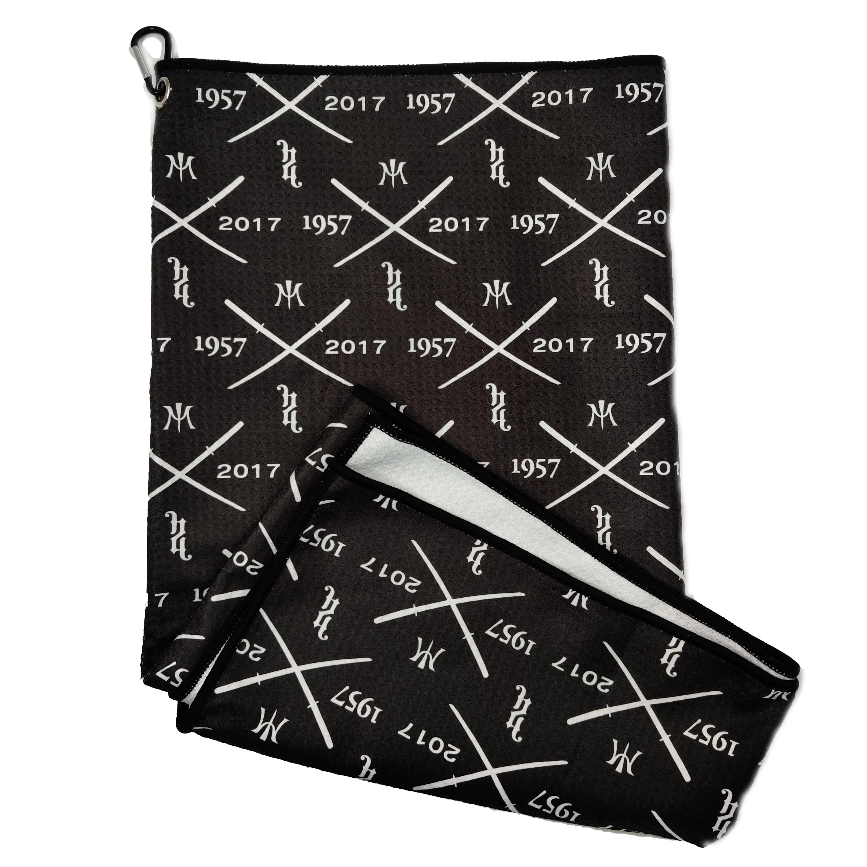Custom Printing Golf Towel Waffle Microfiber With logo