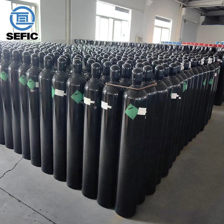 Iso9809-1 50l Wp300bar 229mm Tped Oxygen Nitrogen Argon Helium Co2 Tank for Brazil Market