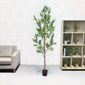 Factory Direct Quick Delivery Home Garden Office Decorative Artificial Olive Tree Plastic Real Touch Custom Logo