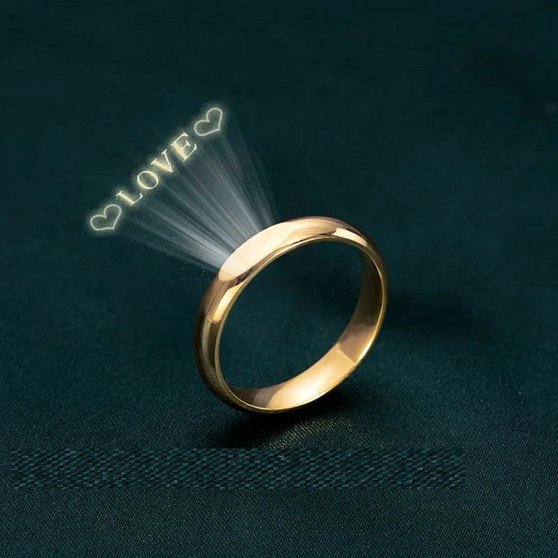Exquisite Love Ring 925 Sterling Silver for Women Engagement No Traces Surface Secret Hidden Inside Projected Love Ring