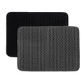 Pet Cat Litter Mat Waterproof EVA Double Layer Cat Litter Trapping  Box Mat Clean Pad Products for Cats Accessories