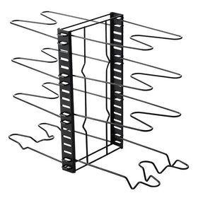 Reusable Kitchen Ware Holder Rust Proof Pot Lid Rack Suitable for Bakeware Cutting Boards Pots and Pans