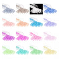 Wholesale  6/0 8/0 11/0 12/0  Ceylon Glass Seed Beads  2mm 3mm 4mm for Kids Bracelet Jewelry Making