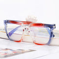 95976 Unisex Fancy Classic Colorful Oversize Bue Blocking Light Optical Eyeglass Frames TR90