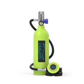 Factory Direct Sale ChikaDiv-C400 1L High Pressure 200bar 3000psi 20mpa Scuba Diving Tank Equipment for Underwater Snorkeling