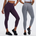 SHINBENE Sculpt Peach Women Soft High Waist Leggings Hidden Butt Scrunch Athletic Yoga Pants