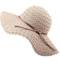 SH-1010  Summer Beach Sun Hats for Women UPF Woman Foldable Floppy Travel Packable UV Wide Brim Hat