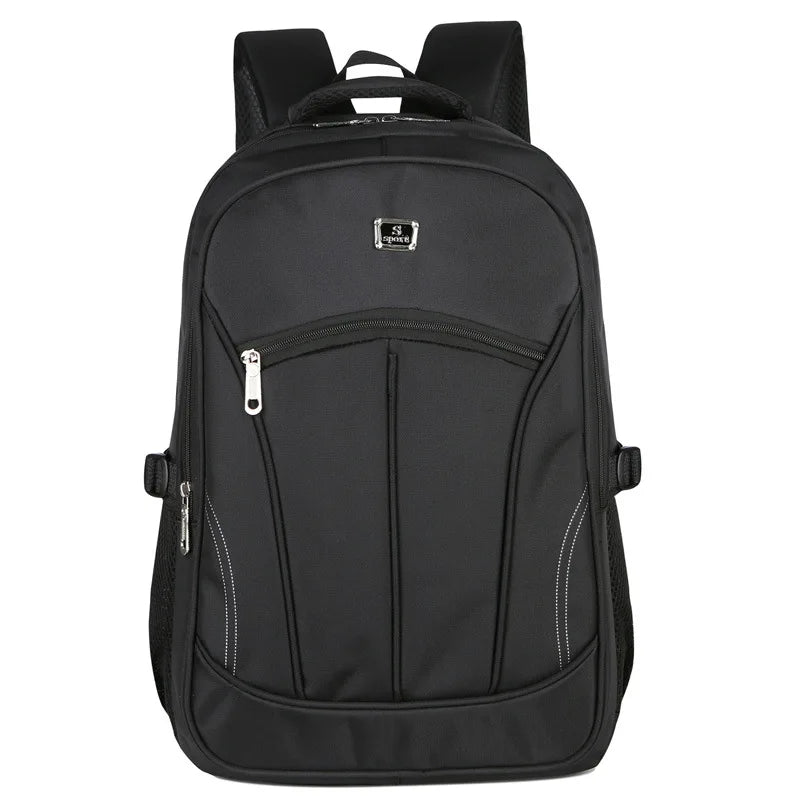 New Luxury Casual Business Large Capacity Laptop Backpack with Letter Pattern Nylon Lining for Men
