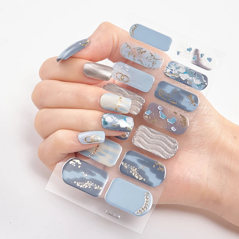 BIN Wholesale Colorful Beauty Nail Art Nail Stickers