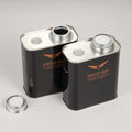 Customize Food Grade 250g Degassing Valve Coffee Tin Can Packaging Metal Can Vintage Coffee Can Matcha Tin
