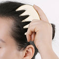 Guasha Board Acupuncture Massager Scraping Tools Beauty SPA Scraper Pure Copper Brass Gua Sha Comb Body Massage Tool