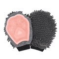 OEM ODM Absorbent Microfiber Quick Drying Cat Dog Pet Chenille Bath Drying Grooming Massage Mitt Glove Brushes