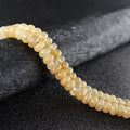 Hot Selling Beads for Jewelry Making Natural Smoky Watermelon Crystal Rondelle Spacer Abacus Loose Beads