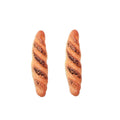 Cheap Simulation Mini Bread Flat Back Charms Resin Cabochon Doll House for Diy Craft Charms for Phone Decoration