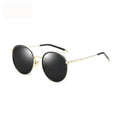 Retro Metal Round Eyeglasses Eyeglass Top Quality Driver Driving Sunglass Round Polarized Polarized Sports Sunglasses for Men