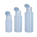 10 20 30 50ml PE Plastic Soft Squeeze Bottle Semi-Clear Frosted Pure Dew Cosmetic Refill Shampoo Lotion Bottle with Flip Top