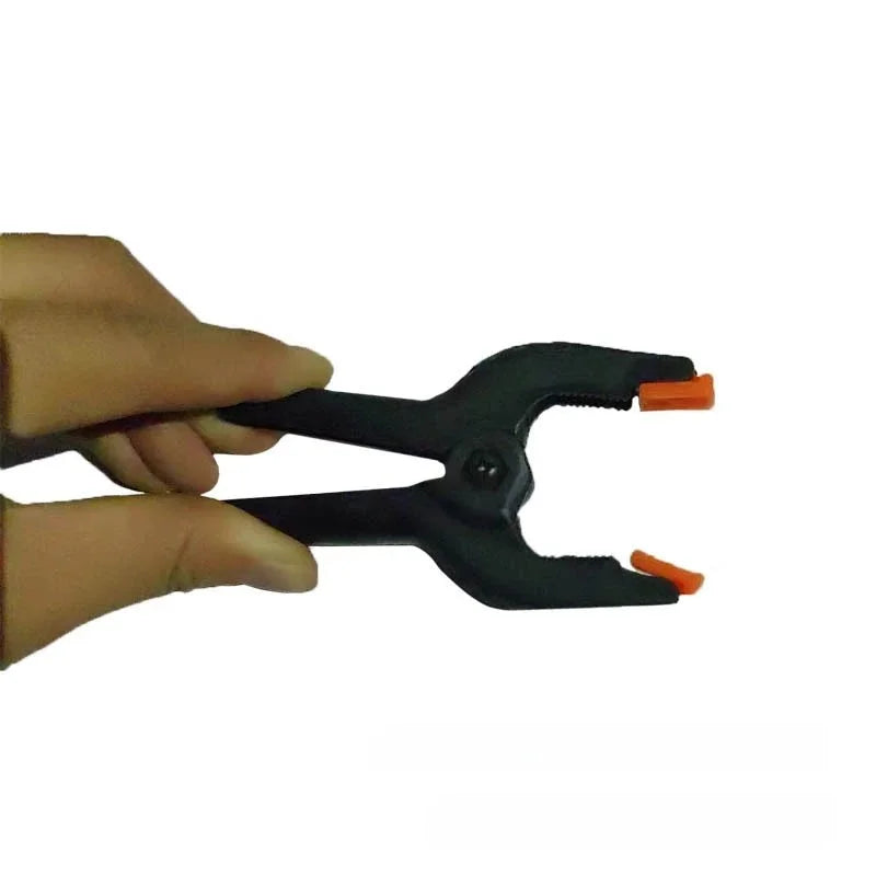 Wood Working 2 3 4 6 9 Inch Plastic A-line Clip Black Nylon Spring Clamp for Backdrop