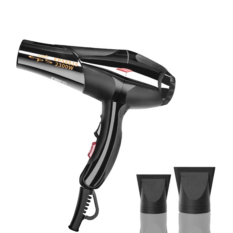 Beauty Hair Dryer with Negative Ion Multiple AC Motor Diffuser Nozzle Electric Blow Dryer for Hotel Household Use