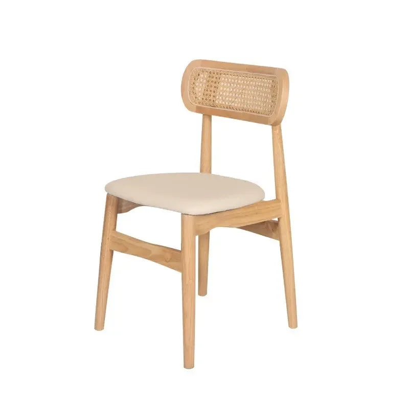 BST Wholesale Event Party Chair Solid Wood  Rattan Stackable Oak Cross Back Wooden Dining Chairs