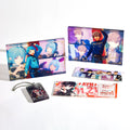 CNAWO 2024 Custom Design Acrylic Ticket Bookmark UV Printed Anime Style Plastic and Metal Acrylic Gift Block Charms No MOQ
