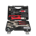 IRONDONKEY 18 in 1 Bicycle Repair Tool Kit Metal Alloy Steel Black Mountain Bike Accessories