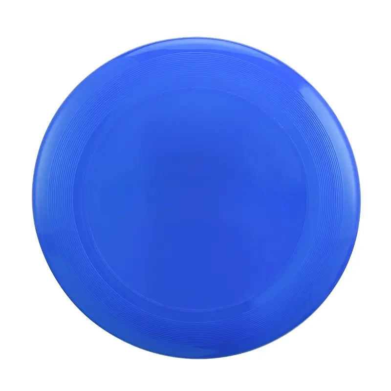 9 Inch Colorful Flying Disc Outdoor Training Flying Disk for Beach Lawn Park Camping Made of Durable Plastic