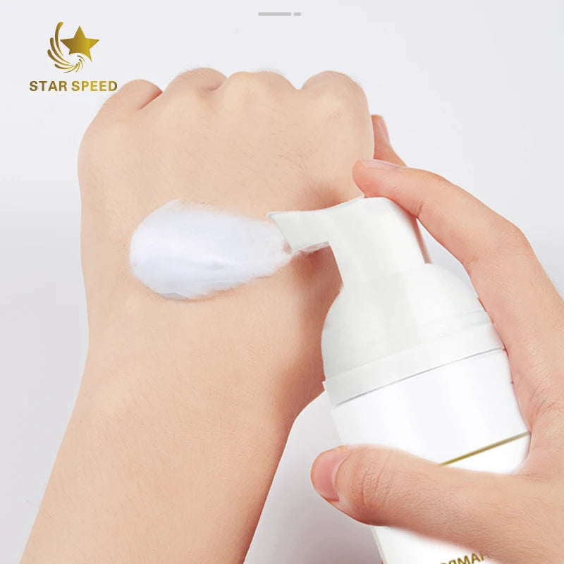 Eyelid Foaming Cleanser Wash for Extensions Natural Lashes Safe Makeup Remover Eyelash Extension Shampoo