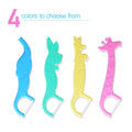 Custom Logo Biodegradable Dental Floss Animal Shape Daily Flossers Children's Dental Floss Sticks