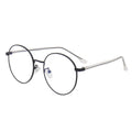 Metal Anti-Blue Light Glasses Retro Dot Diamond Glasses Frames for Eye Glasses