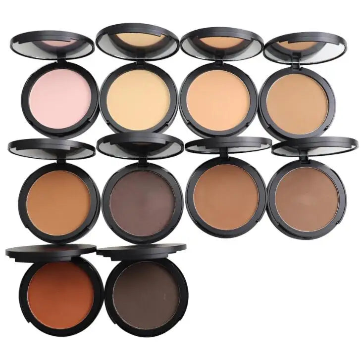 Best Products 2021 10 Colors Maquillage Paraben Free Pressed Powder Foundation Private Label