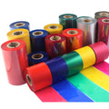Free Sample 2025 New Arrivals Wax/resin Black Colorful Thermal Transfer Carbon Ribbon for Packaging Labels