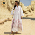 Zaynab Jalabiya Simple Custom Dubai Turkey Ladies Abaya Dubai Ramadan Designs Women Muslim Dress Jalabiya