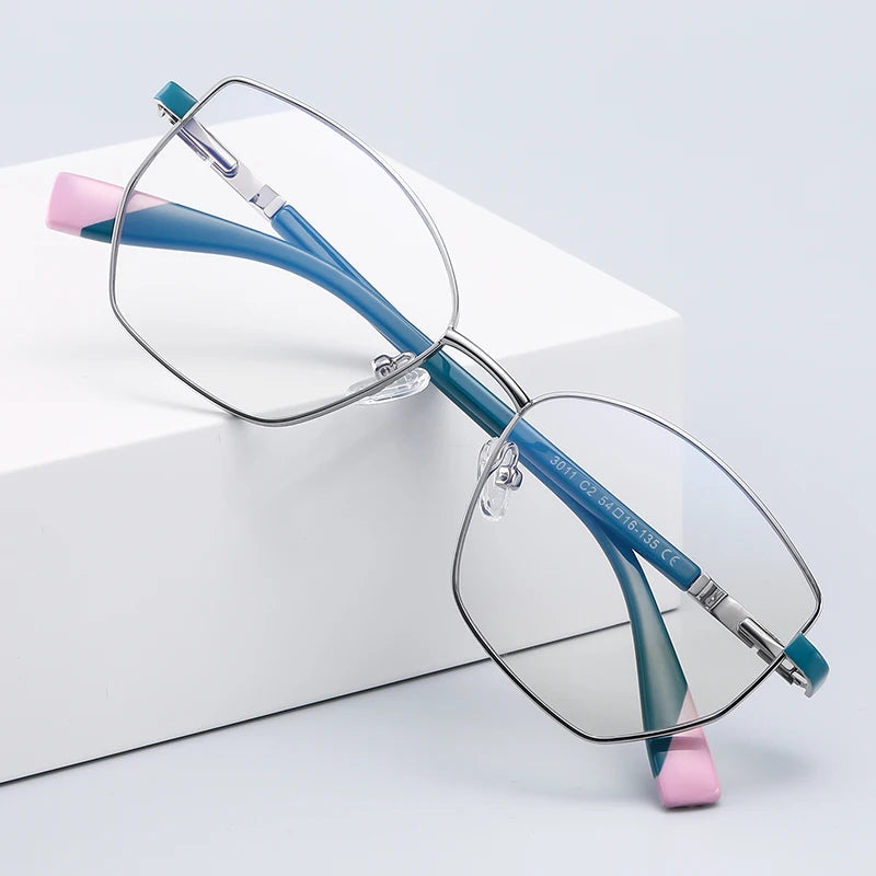 Custom Prescription Glasses Frame Ready Stock Optical Frames for Women Anti-Blue Light Glasses Eyewear Dropshipping