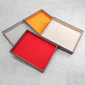 Wholesale Factory Price Plateau De Service Custom Luxury Leather Decorative Jewelry Serving Trays