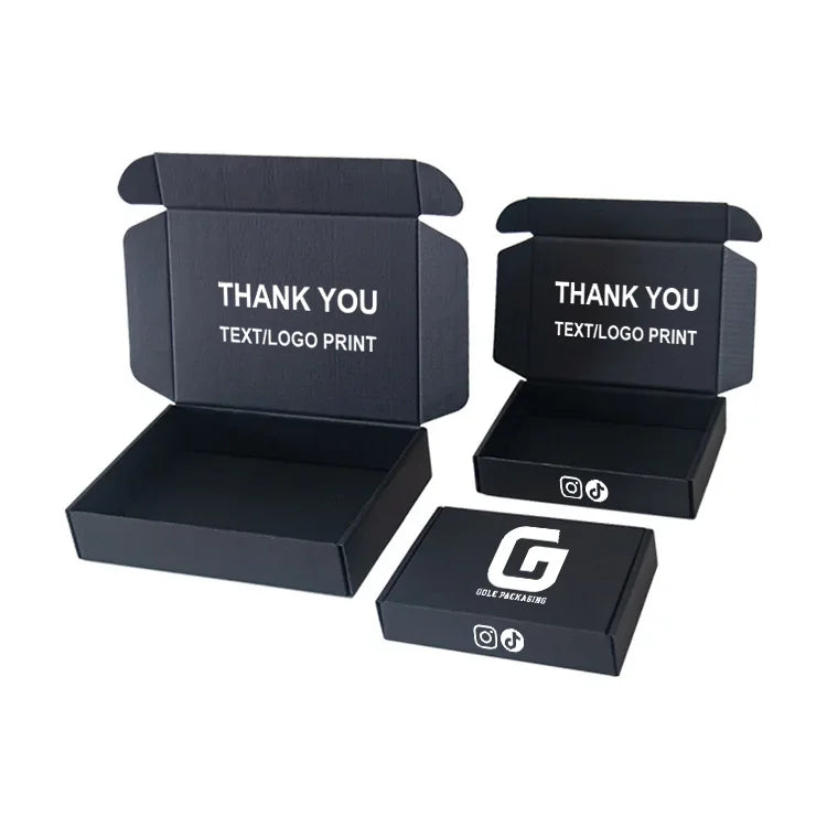 Customized Corrugated Mailer Paper Gift Box with Glossy Lamination UV Coating Sponge Liner Embossing for Perfume New Arrival