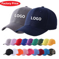 Factory Customized Sports Cap Sweat Wicking Cotton 6 Panel Soft Top Baseball Cap Dad Hats